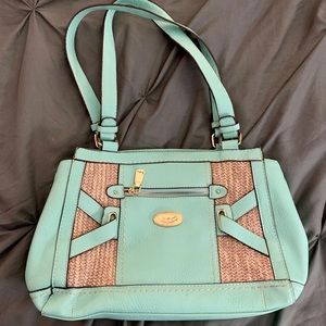 B.O.C. Teal shoulder bag. LIKE NEW!!!